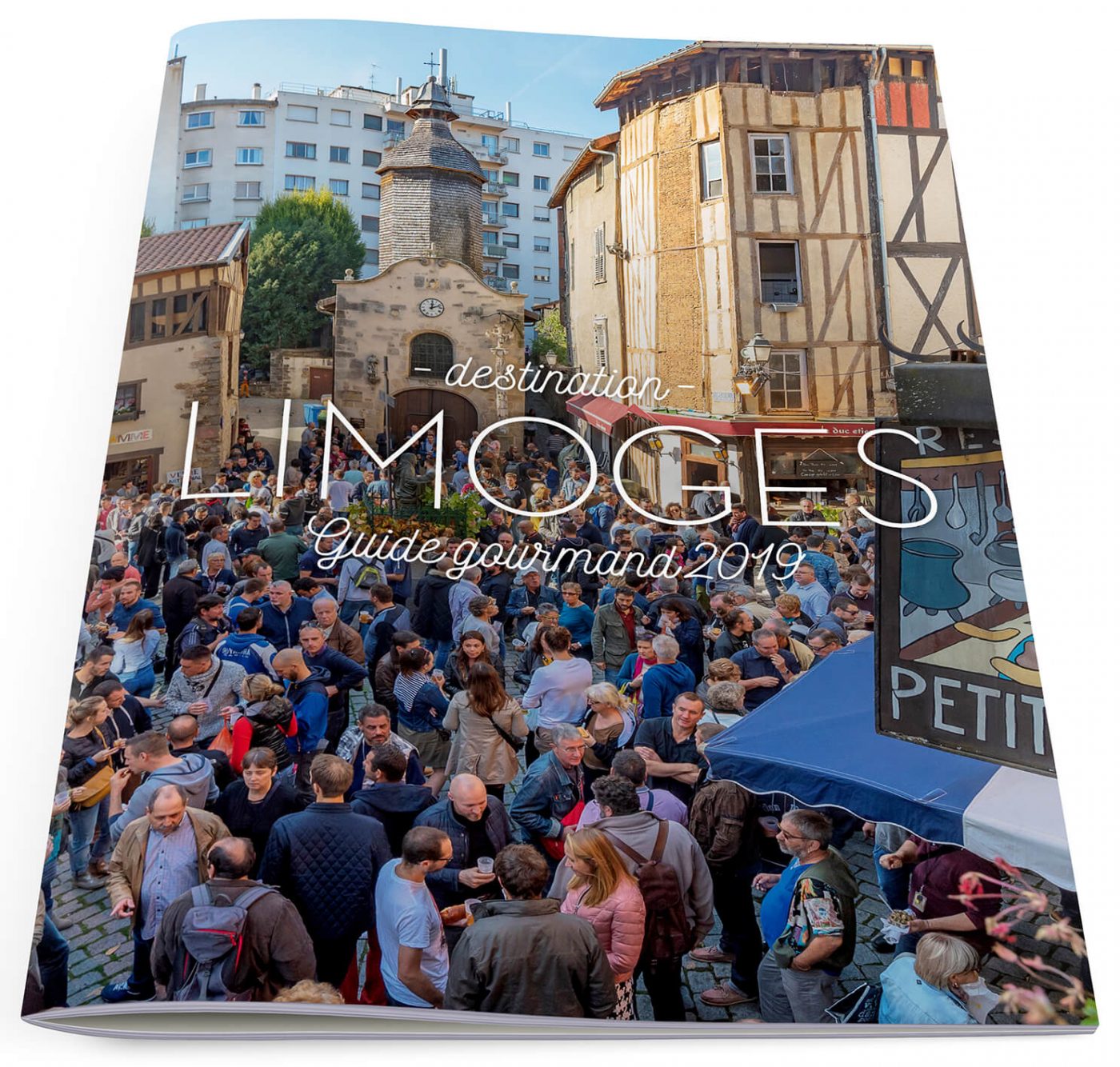 Couverture du guide Limoges Gourmand 2019